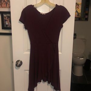 Burgundy Dress